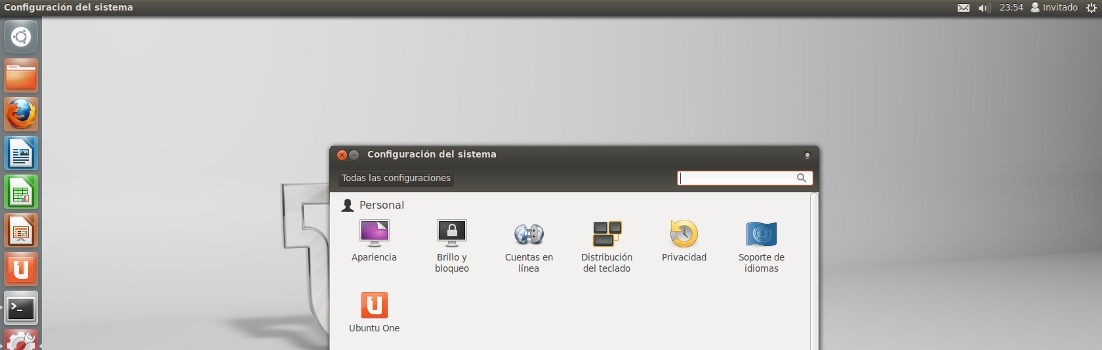 Unity en LinuxMint